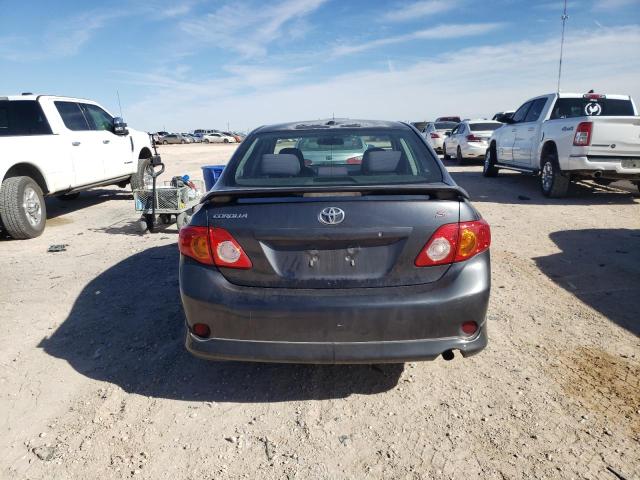 1NXBU40E39Z099981 - 2009 TOYOTA COROLLA BASE CHARCOAL photo 6