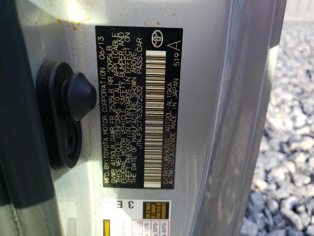 JTKJF5C77E3072532 - 2014 TOYOTA SCION TC Күміс фото 12