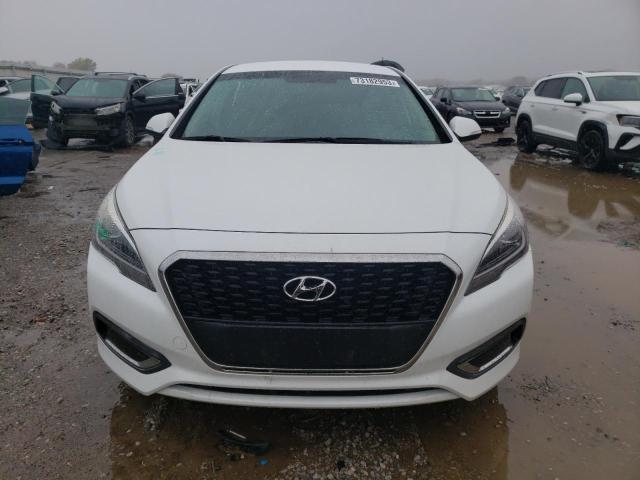 KMHE34L38HA067246 - 2017 HYUNDAI SONATA HYBRID WHITE photo 5