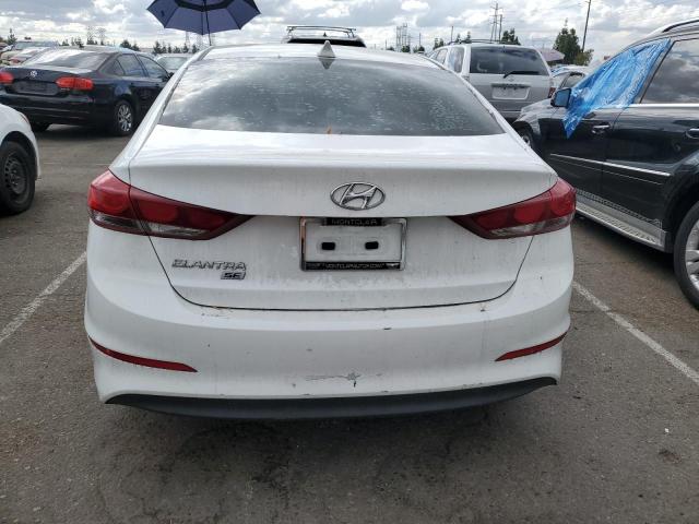 5NPD74LF5HH076073 - 2017 HYUNDAI ELANTRA SE WHITE photo 6