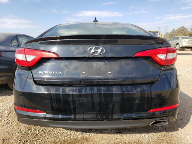 5NPE24AF9FH122779 - 2015 HYUNDAI SONATA SE BLACK photo 6