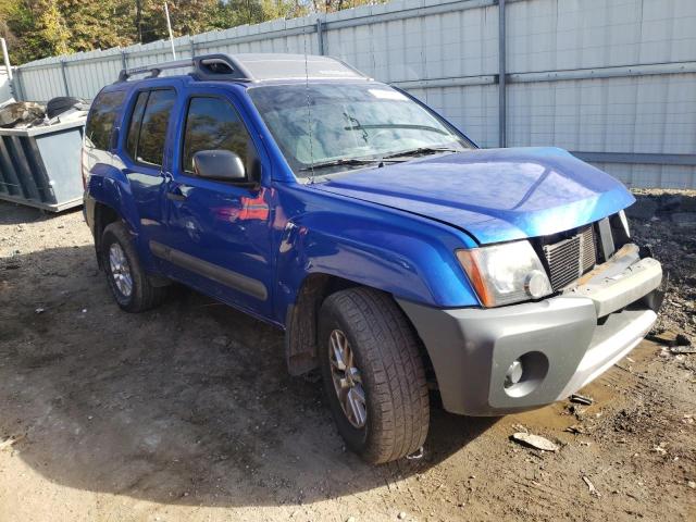 5N1AN0NW7EN807141 - 2014 NISSAN XTERRA X BLUE photo 4