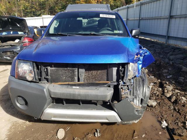 5N1AN0NW7EN807141 - 2014 NISSAN XTERRA X BLUE photo 5