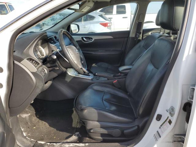 3N1AB7AP3FY254757 - 2015 NISSAN SENTRA S WHITE photo 7