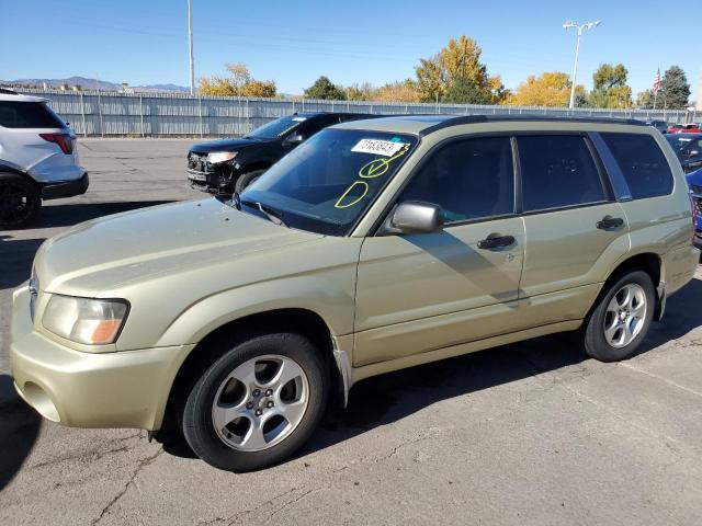 JF1SG65683H735762 - 2003 SUBARU FORESTER 2.5XS ბეჟი ფოტო 1