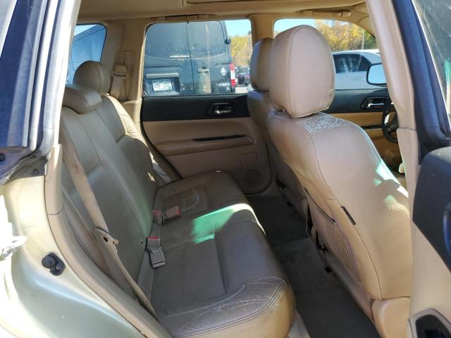 JF1SG65683H735762 - 2003 SUBARU FORESTER 2.5XS ბეჟი ფოტო 10