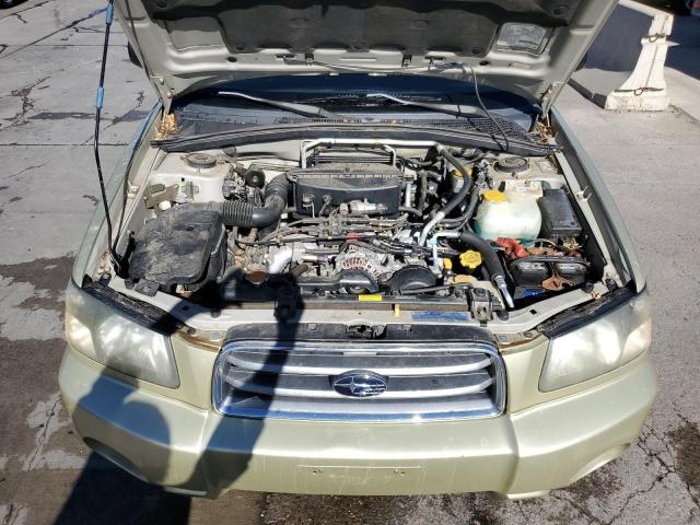 JF1SG65683H735762 - 2003 SUBARU FORESTER 2.5XS ბეჟი ფოტო 11