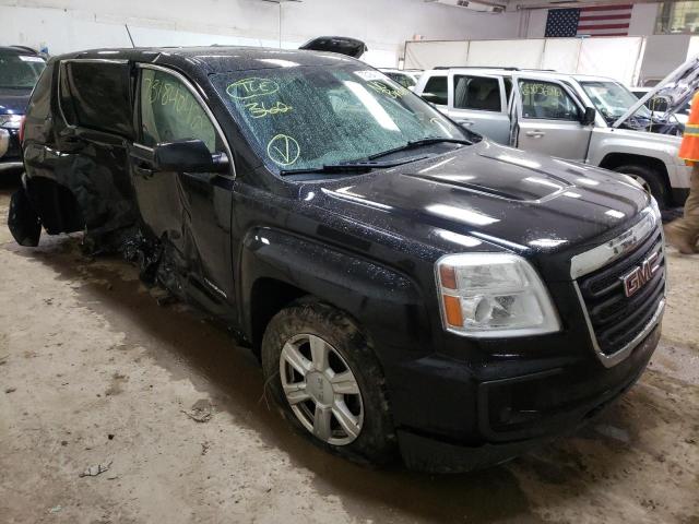 2GKALMEK4G6280105 - 2016 GMC TERRAIN SLE BLACK photo 4