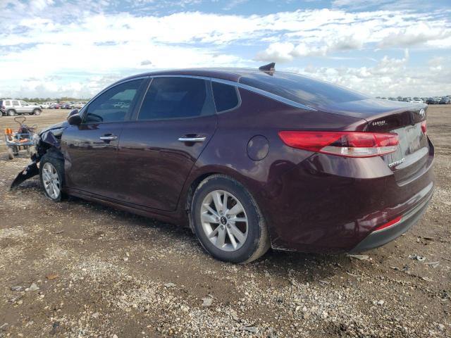 5XXGT4L3XJG206509 - 2018 KIA OPTIMA LX BURGUNDY photo 2