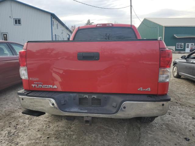 5TFHY5F18BX202474 - 2011 TOYOTA TUNDRA CREWMAX LIMITED RED photo 6