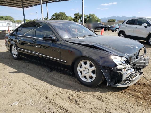 WDBNG70J52A280657 - 2002 MERCEDES-BENZ S 430 BLACK photo 4