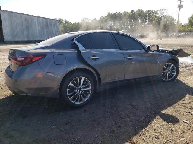 JN1EV7AP1KM541486 - 2019 INFINITI Q50 LUXE GRAY photo 3