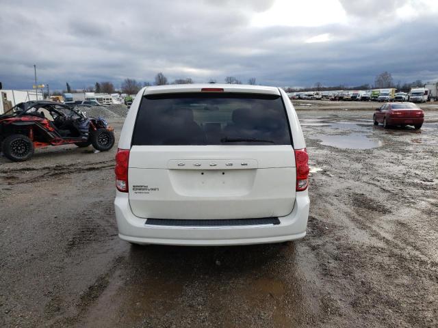 2C4RDGBG1DR599405 - 2013 DODGE GRAND CARA SE WHITE photo 6