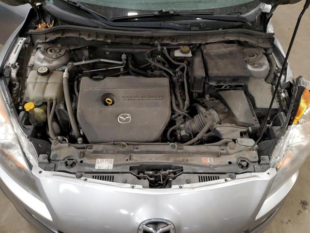 JM1BL1K54B1441349 - 2011 MAZDA 3 S SILVER photo 11