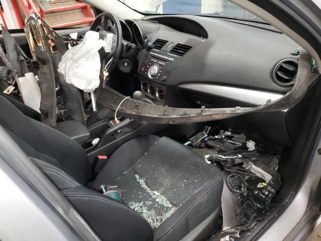 JM1BL1K54B1441349 - 2011 MAZDA 3 S SILVER photo 8