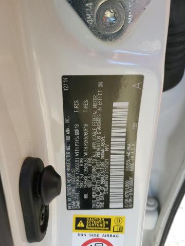 5TDJKRFH0FS117521 - 2015 TOYOTA HIGHLANDER XLE თეთრი ფოტო 13