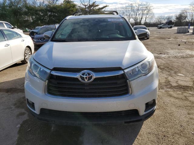 5TDJKRFH0FS117521 - 2015 TOYOTA HIGHLANDER XLE თეთრი ფოტო 5