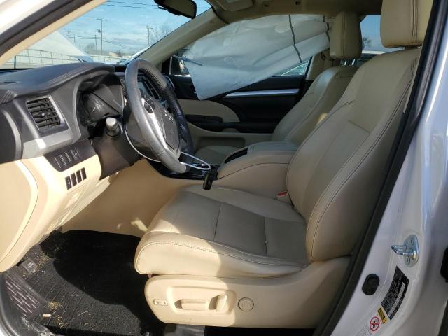 5TDJKRFH0FS117521 - 2015 TOYOTA HIGHLANDER XLE თეთრი ფოტო 7