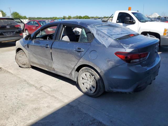 3KPA24AD5LE311555 - 2020 KIA RIO LX GRAY photo 2