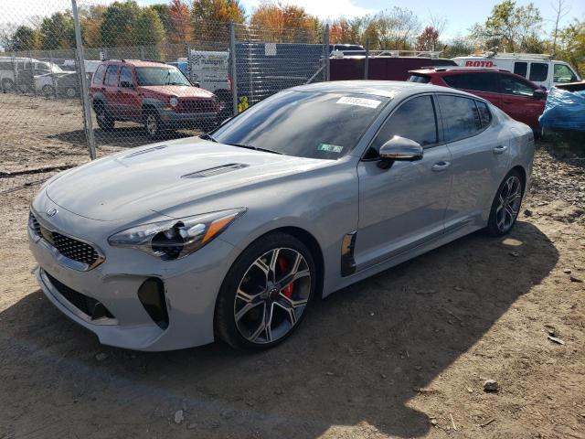 KNAE55LC4L6079519 - 2020 KIA STINGER GT2 GRAY photo 1