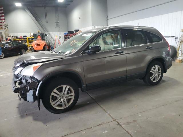 3CZRE4H5XAG704701 - 2010 HONDA CR-V EX GRAY photo 1