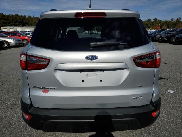MAJ6S3GL8NC466051 - 2022 FORD ECOSPORT SE SILVER photo 6