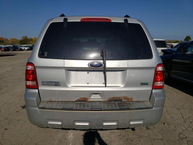 1FMCU0DGXAKC76101 - 2010 FORD ESCAPE XLT SILVER photo 6