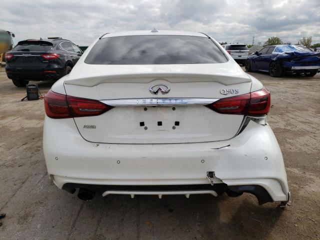 JN1EV7AR2LM250286 - 2020 INFINITI Q50 PURE WHITE photo 6