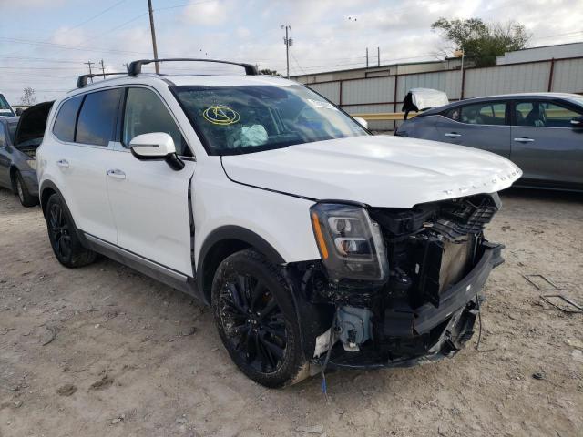 5XYP5DHC6LG024016 - 2020 KIA TELLURIDE SX WHITE photo 4