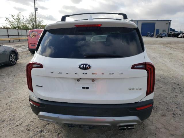 5XYP5DHC6LG024016 - 2020 KIA TELLURIDE SX WHITE photo 6