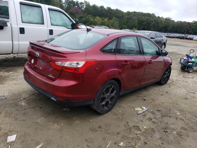 1FADP3F22DL327324 - 2013 FORD FOCUS SE RED photo 3