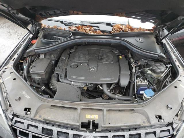 4JGDA5HBXEA277656 - 2014 MERCEDES-BENZ ML 350 4MATIC BLACK photo 11