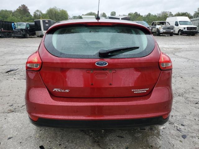 1FADP3N28GL251520 - 2016 FORD FOCUS TITANIUM RED photo 6