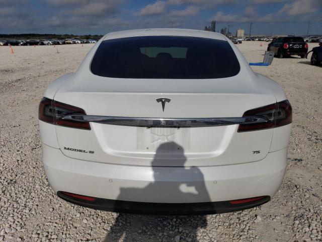 5YJSA1E12HF195450 - 2017 TESLA MODEL S WHITE photo 6
