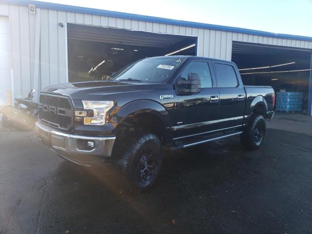 1FTEW1EP9GKD55702 - 2016 FORD F150 SUPERCREW BLACK photo 1