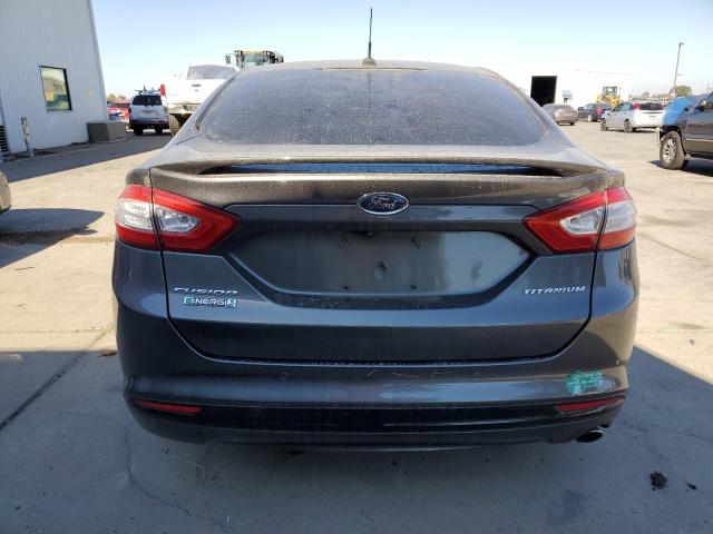 3FA6P0SU2GR196416 - 2016 FORD FUSION TITANIUM PHEV CHARCOAL photo 6