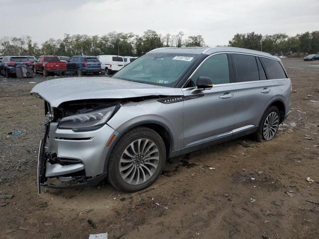 5LM5J7XCXNGL05072 - 2022 LINCOLN AVIATOR RESERVE SILVER photo 1