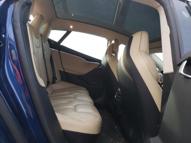 5YJSA1E20HF198355 - 2017 TESLA MODEL S Կապույտ լուսանկար 10