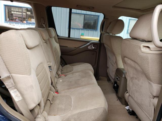 5N1AR18W36C637976 - 2006 NISSAN PATHFINDER LE 蓝色 照片 11