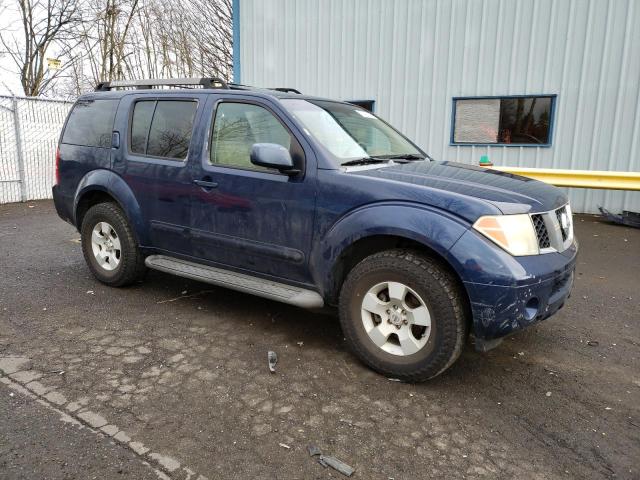 5N1AR18W36C637976 - 2006 NISSAN PATHFINDER LE 蓝色 照片 4