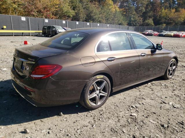 WDDZF4KBXHA062240 - 2017 MERCEDES-BENZ E 300 4MATIC BROWN photo 3