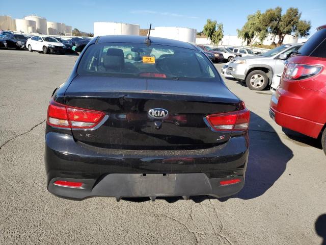 3KPA24AB4KE198100 - 2019 KIA RIO S BLACK photo 6