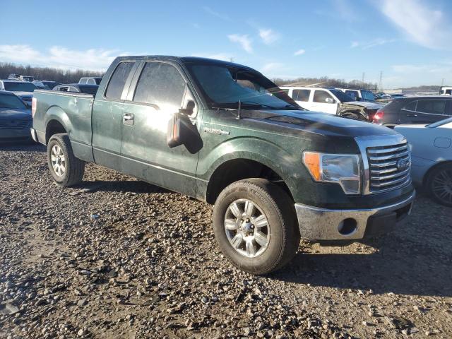 1FTEX1CM2CFA53371 - 2012 FORD F150 SUPER CAB BLACK photo 4