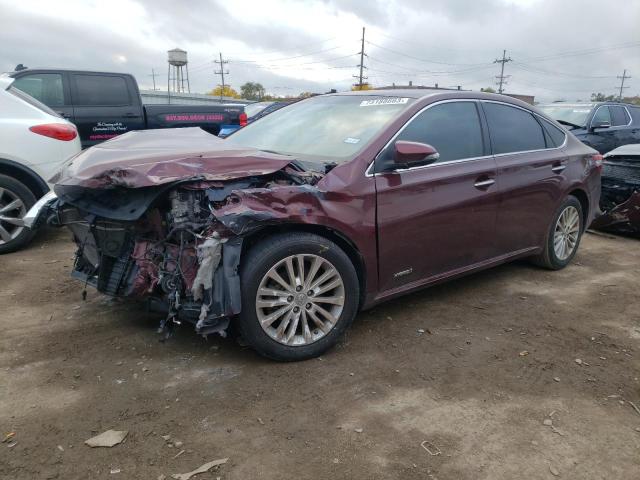 4T1BD1EB2FU044012 - 2015 TOYOTA AVALON HYBRID BURGUNDY photo 1