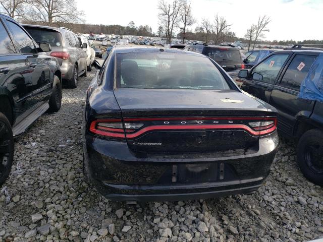 2C3CDXATXMH528086 - 2021 DODGE CHARGER POLICE BLACK photo 6