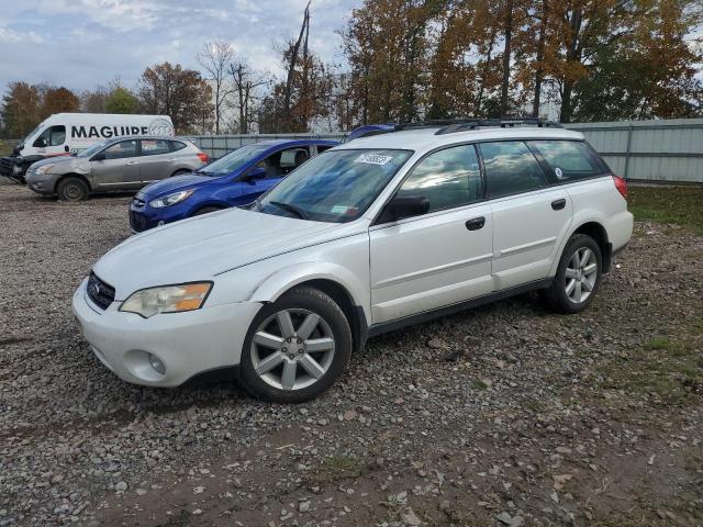 4S4BP61CX77345632 - 2007 SUBARU LEGACY OUTBACK 2.5I WHITE photo 1