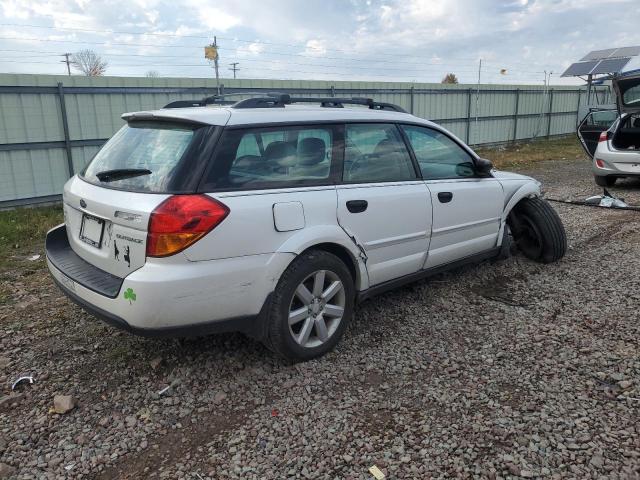 4S4BP61CX77345632 - 2007 SUBARU LEGACY OUTBACK 2.5I WHITE photo 3