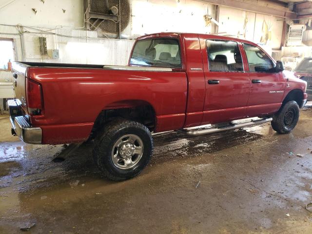 3D7KS29C76G176131 - 2006 DODGE 2500 RED photo 3