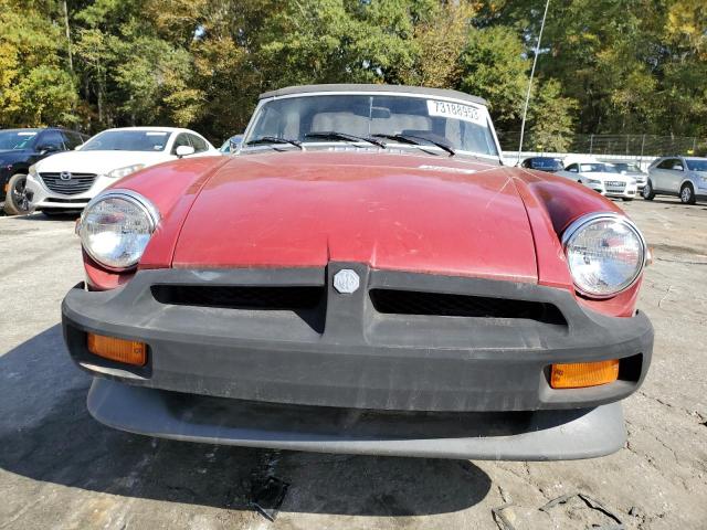 GHN5UJ460244G - 1978 MGB CONVERTABL RED photo 5