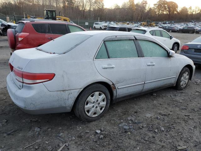 1HGCM56324A049329 - 2004 HONDA ACCORD LX SILVER photo 3